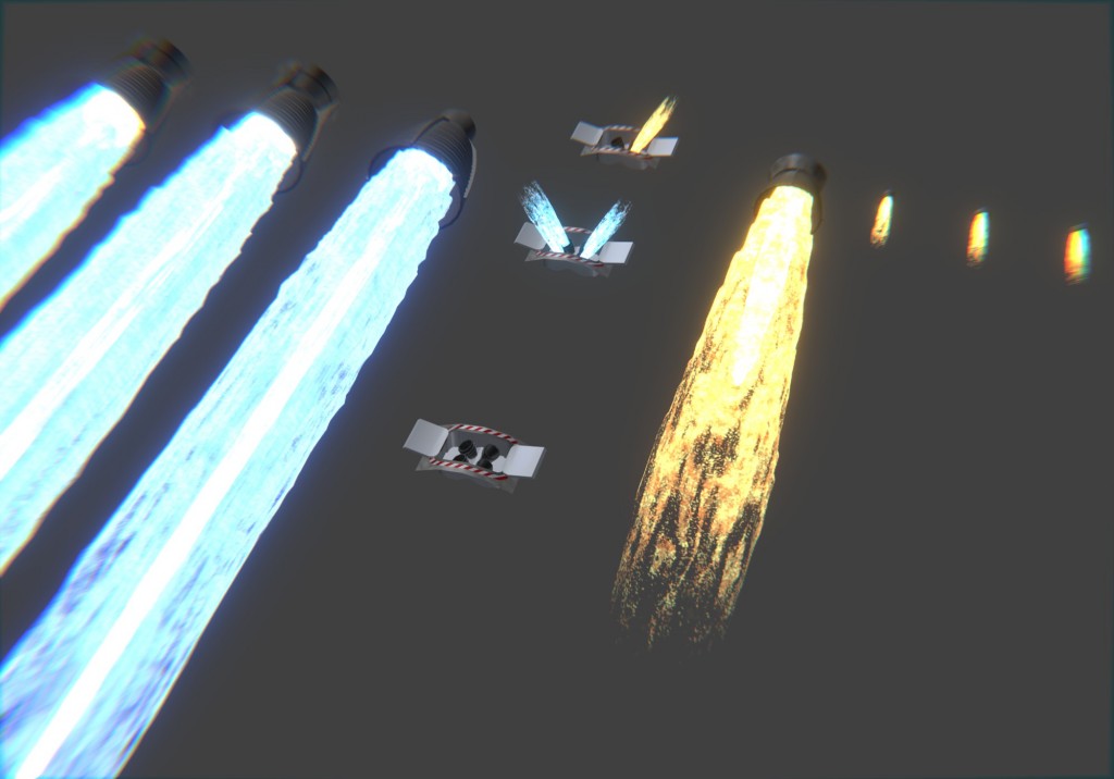 Thrusters and Engine Flames preview image 1